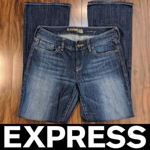 Express Eva Bootcut curvy jeans. Great shape!